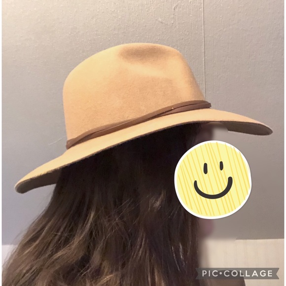 Soft brimmed Urban Outfitters fedora, O/S-Camel coloured - Picture 6 of 6